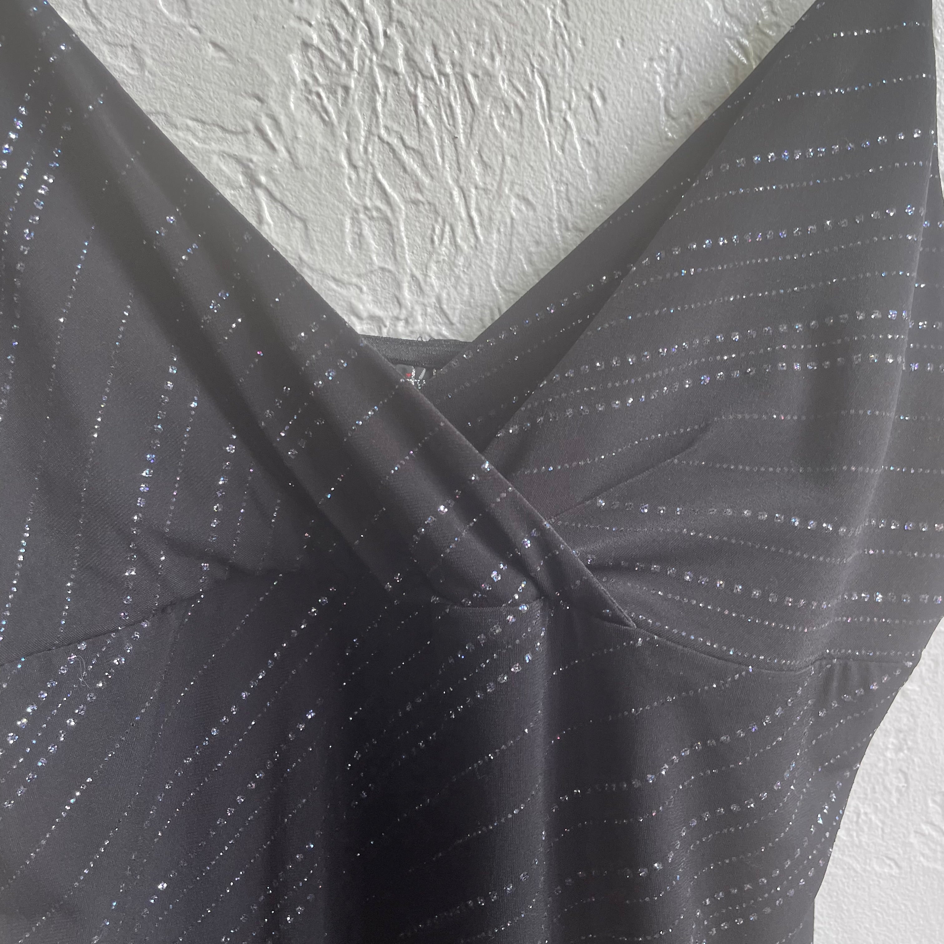 Y2K Black Cami Dress | Large