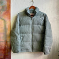 Levi’s Mint Green Corduroy Puffer Jacket Small