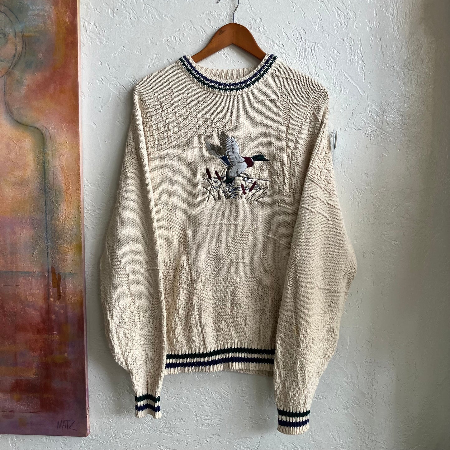 Duck Crewneck Sweater Men’s Large