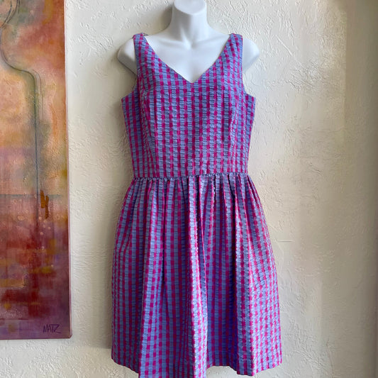 Brooks Brothers Seersucker Sun Dress | 6/Medium