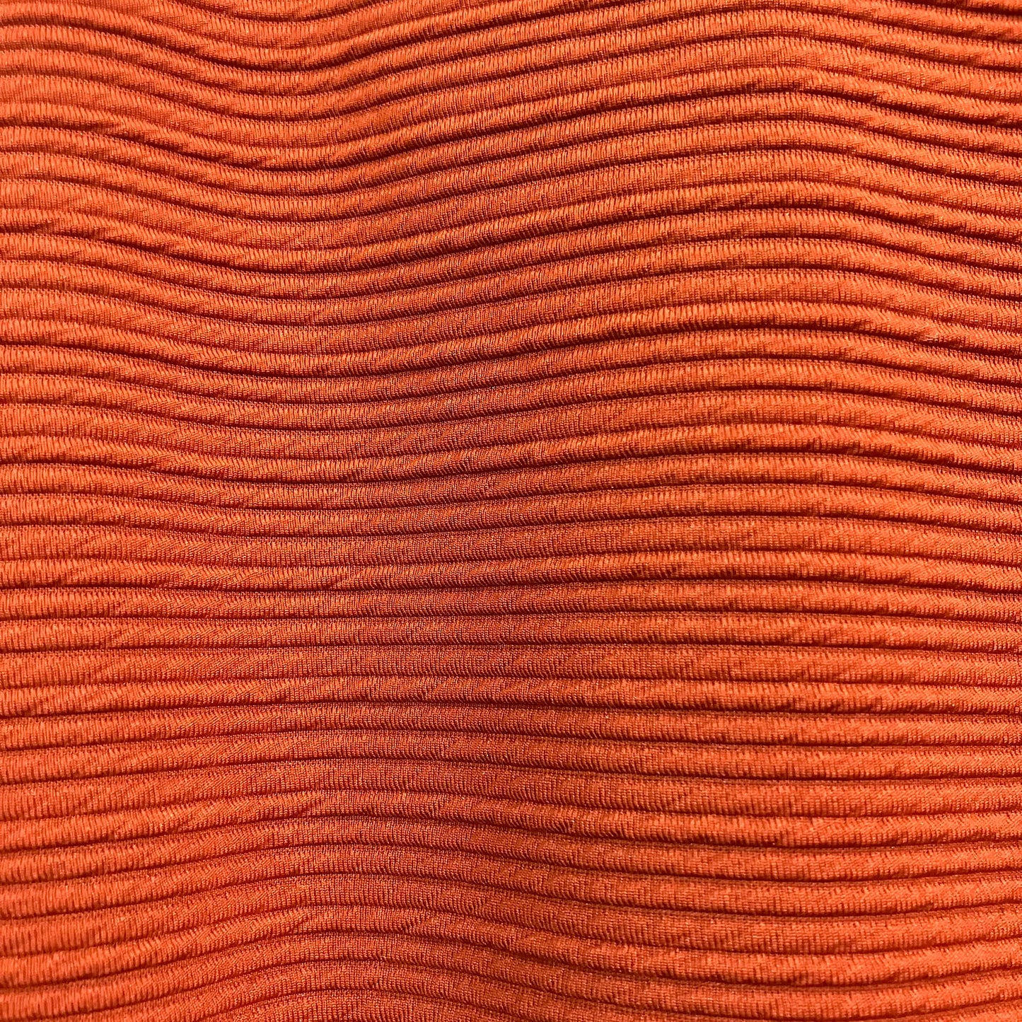 Joseph Ribkoff Burnt Orange & Black Ribbed Chunky Button Jacket Coat | Small