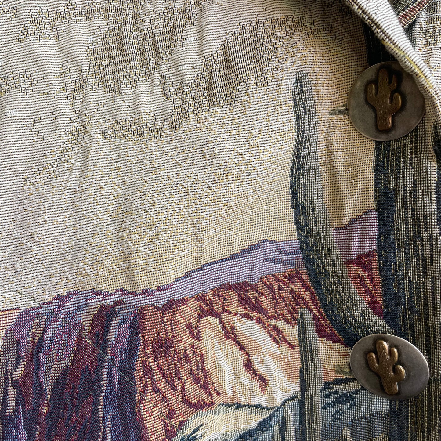 Texas Desert Tapestry Jacket Vintage | XL