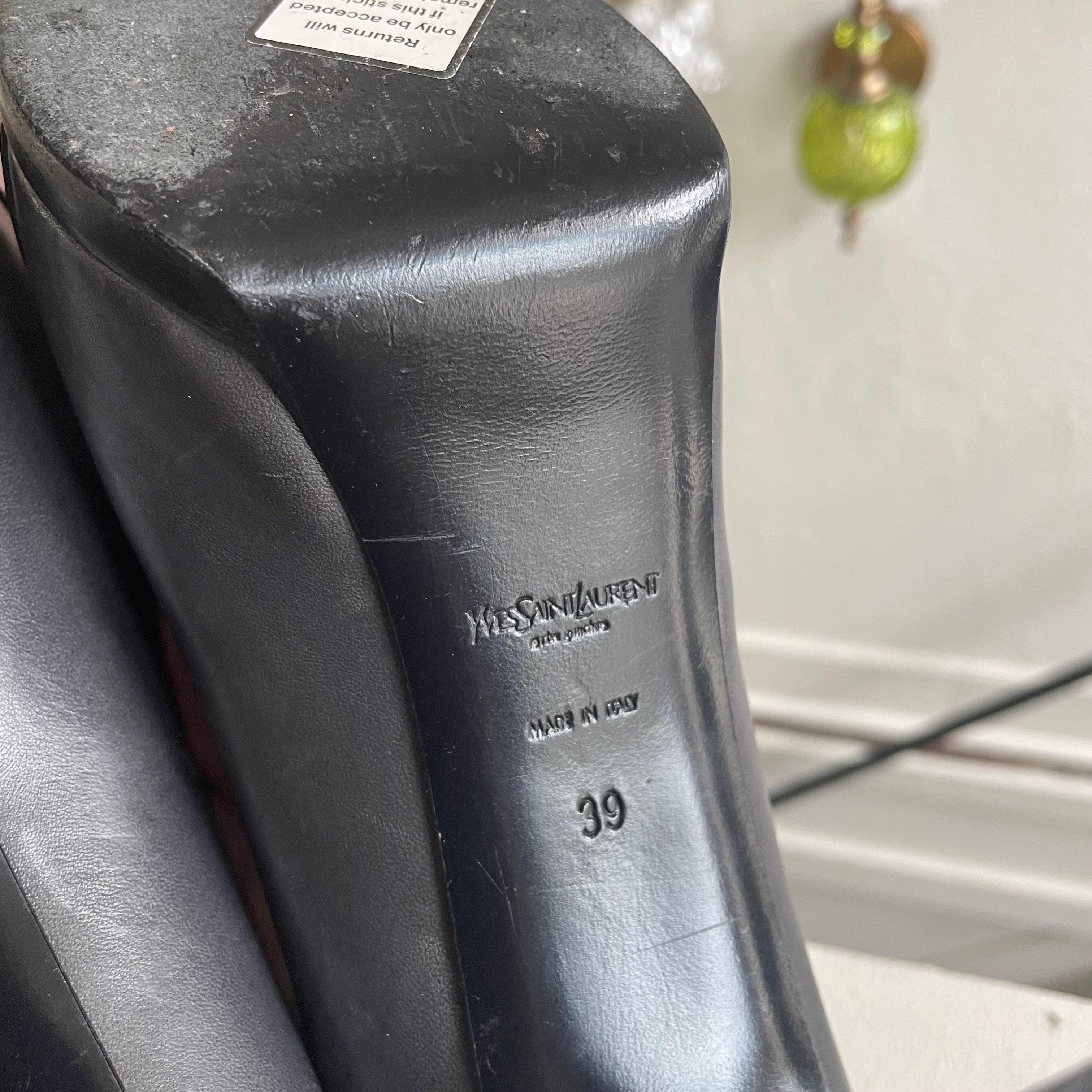 Yves Saint Laurent Tribtoo Platform Pumps Size 8.5/EU 39