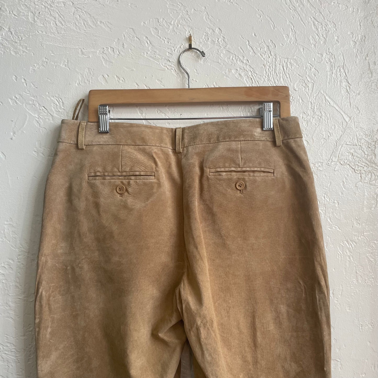 2000’s Suede Bootcut Pants | Size 14