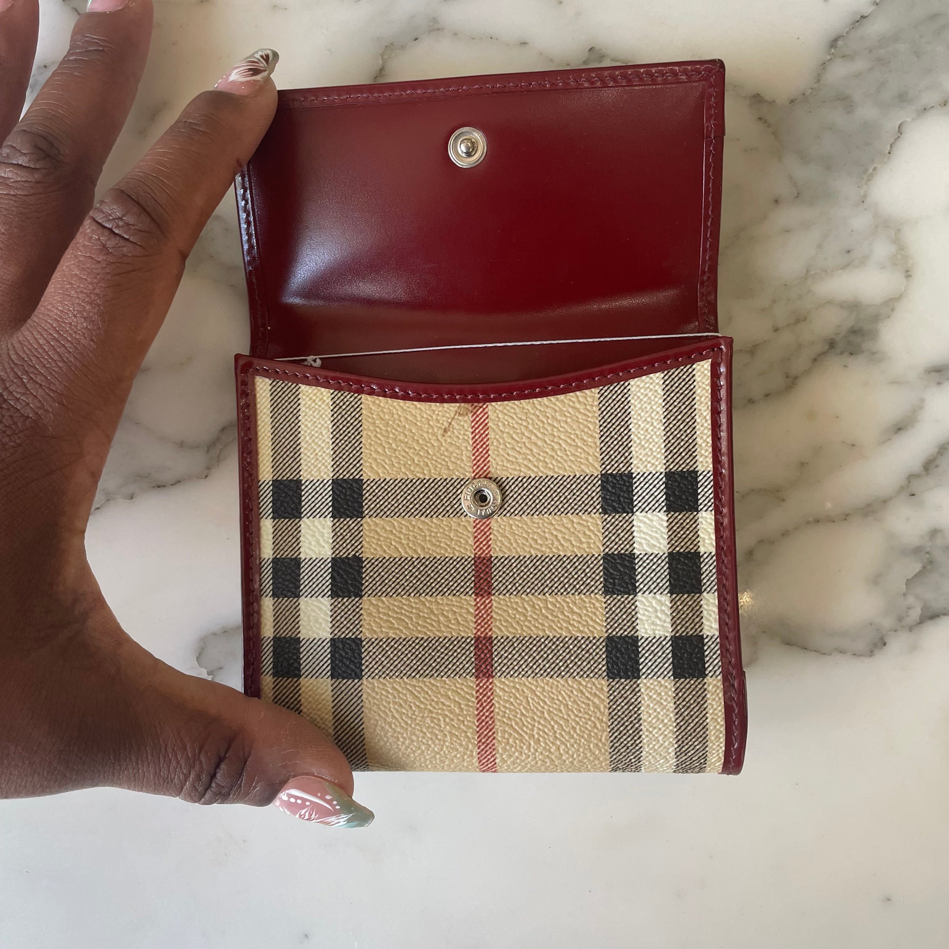 Burberry London Horseferry Bi Fold Wallet