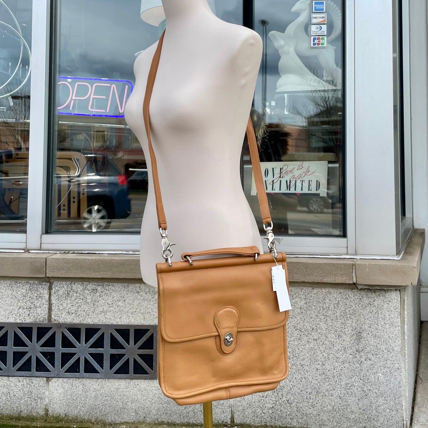 Coach Willis Crossbody Bag in Camel #9927