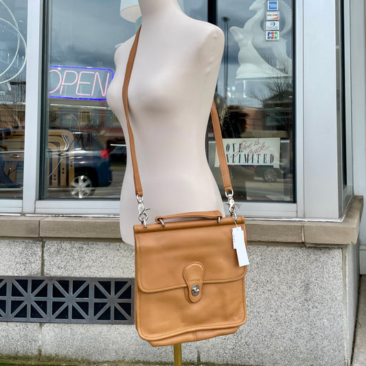 Coach Willis Crossbody Bag in Camel #9927