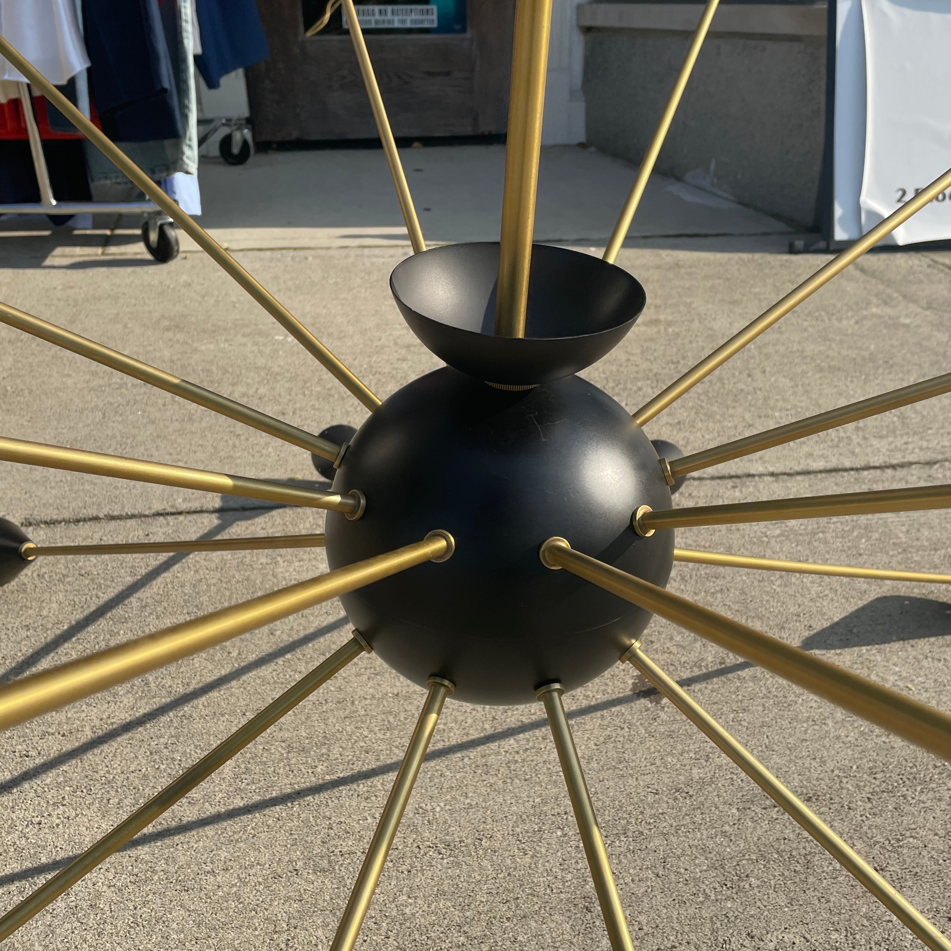 Mid Century Style 20 Arm Lights Sputnik Chandelier Ceiling Light Fixture