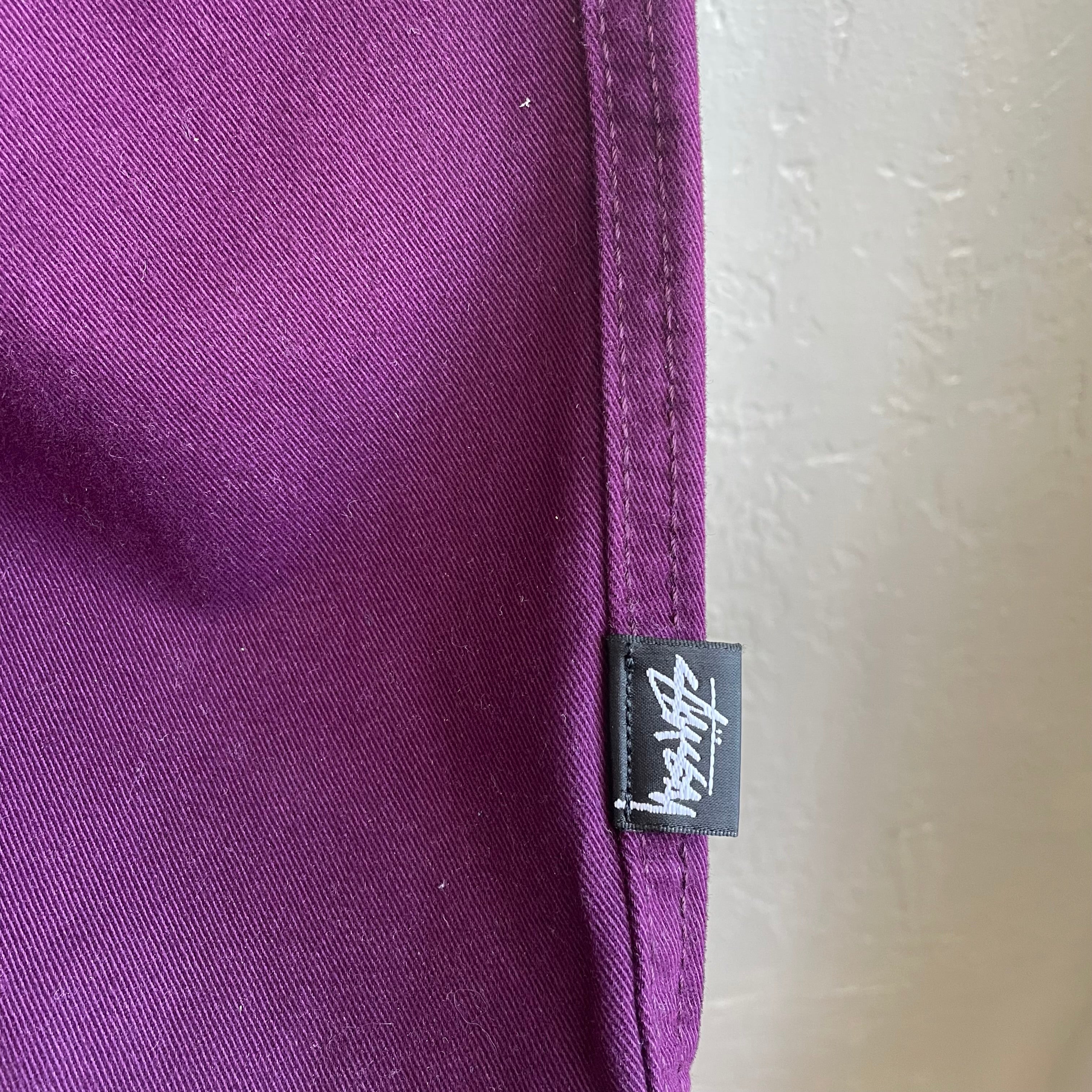 STUSSY Brushel Beach Shorts Plum NWT | Size Small