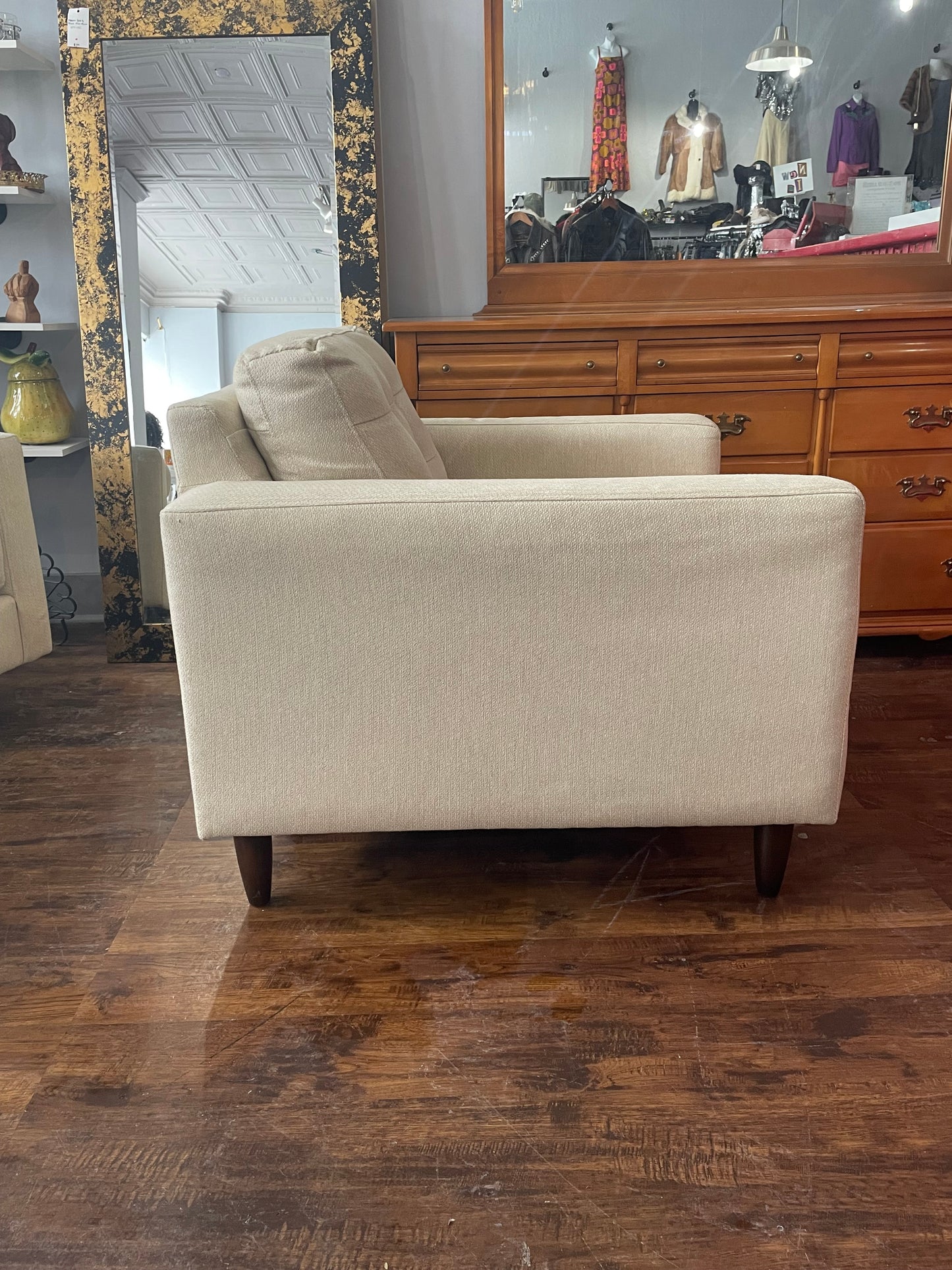 Modern Loveseat & Lounge Chair Set