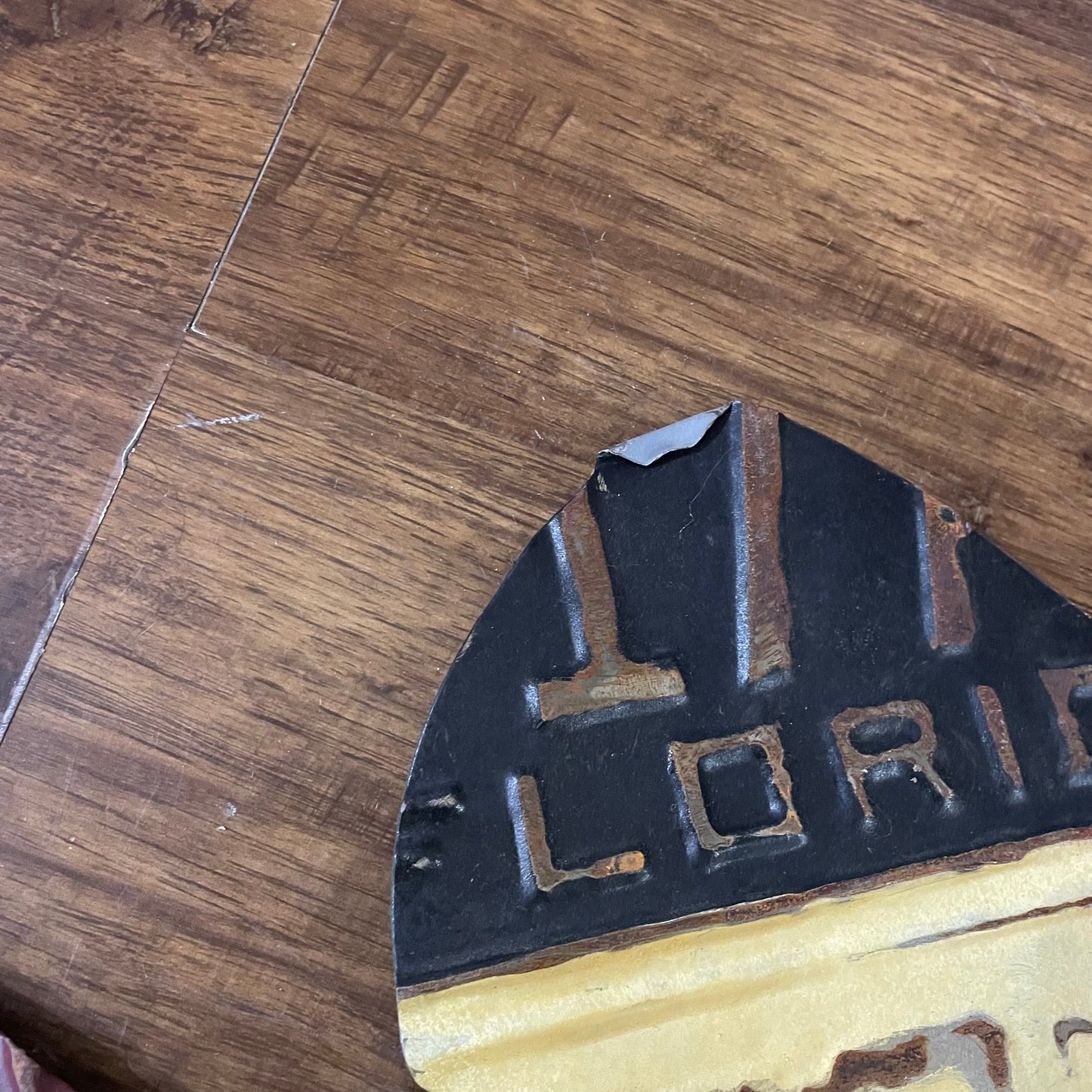 60" License Plate Fish