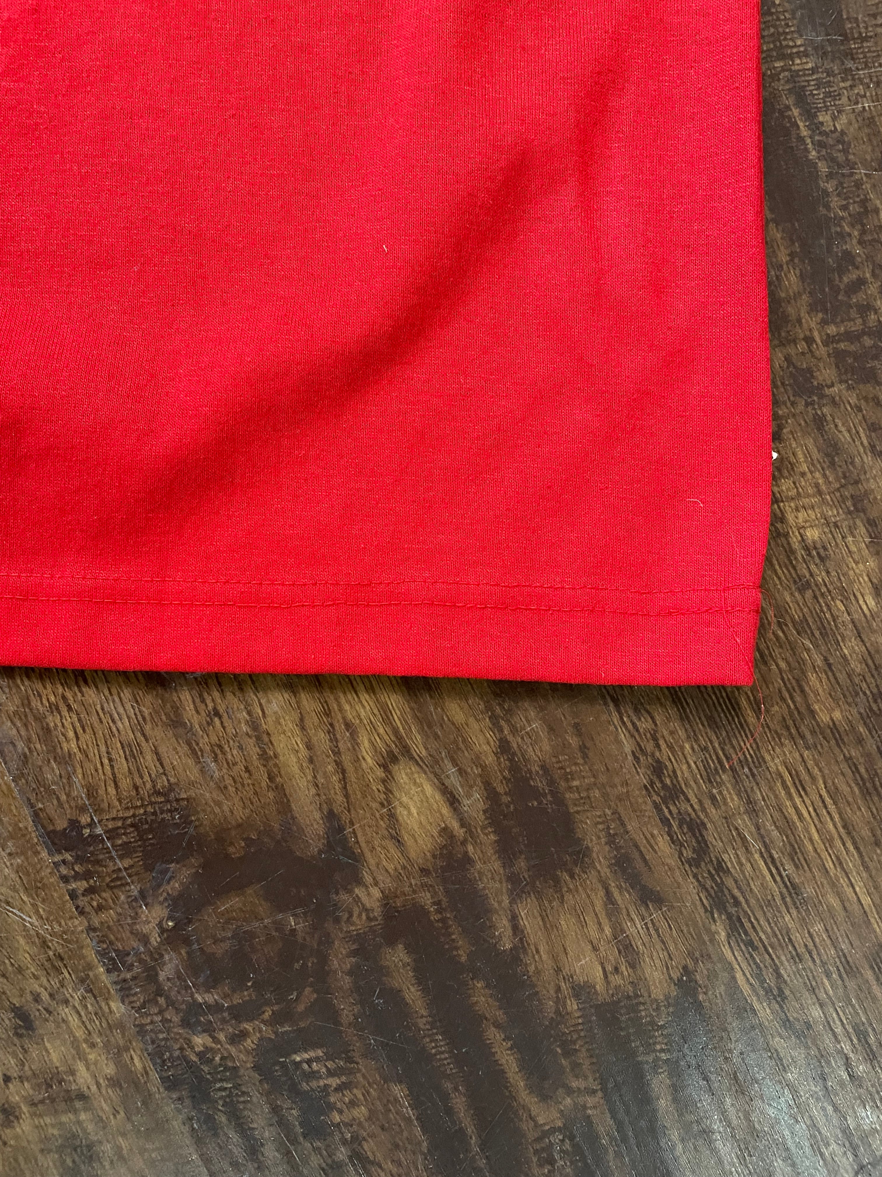 80s Chicago Bulls Polo Single Stitch • XL
