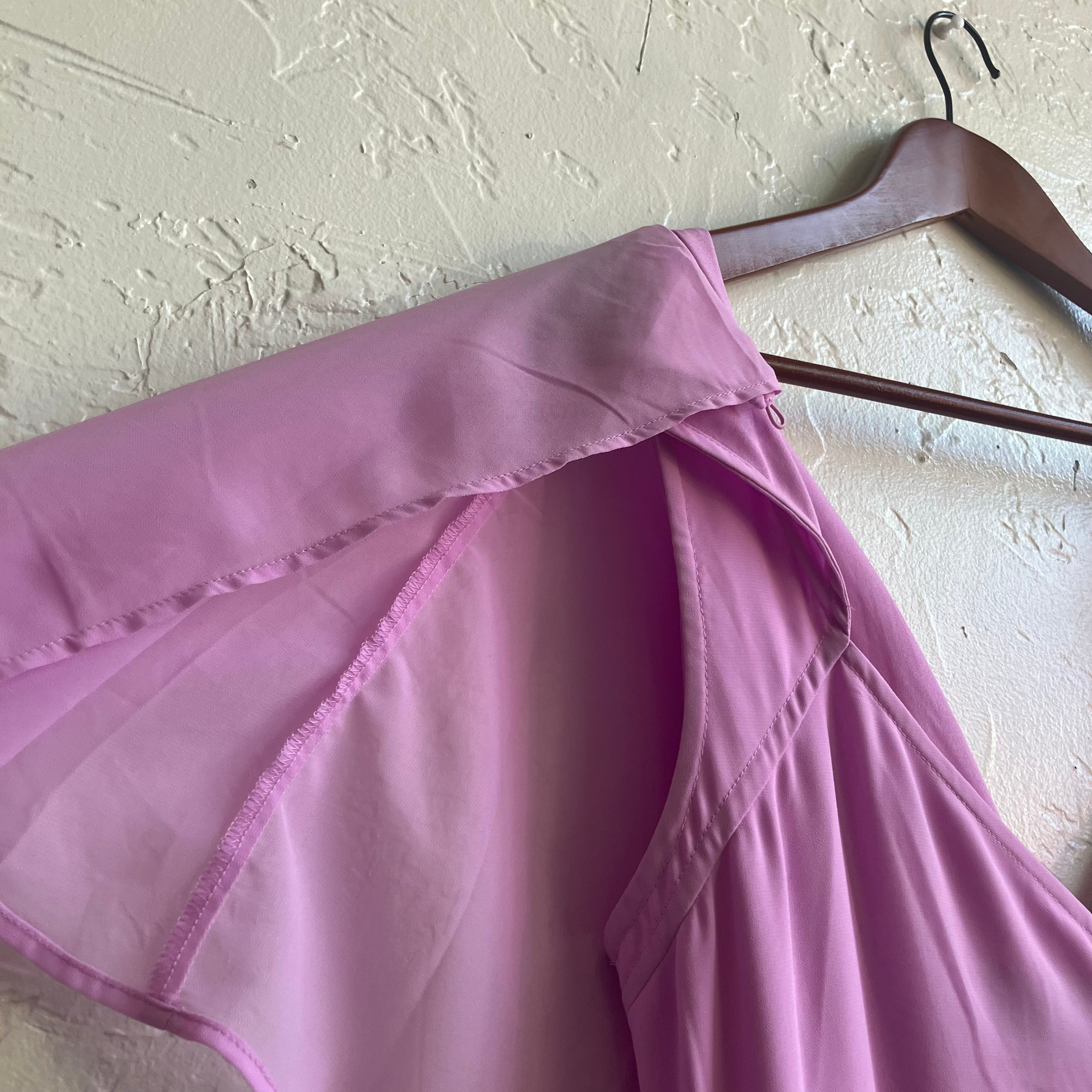 Purple Ruffle Dress | Size 10