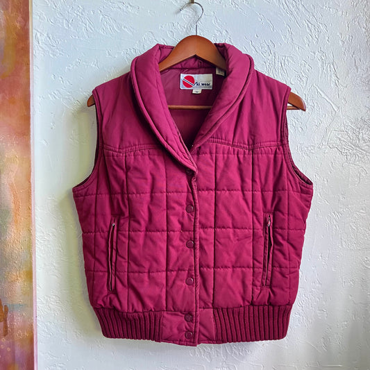 The Limited 80's Ski Wear Puffer Vest Jacket Medium