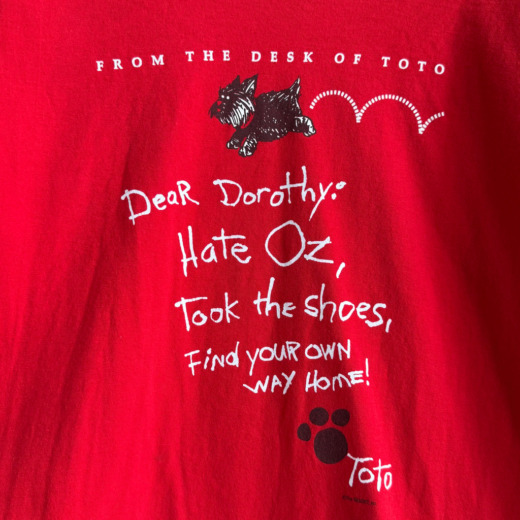From The Desk Toto Dorothy Vintage Tee • Large