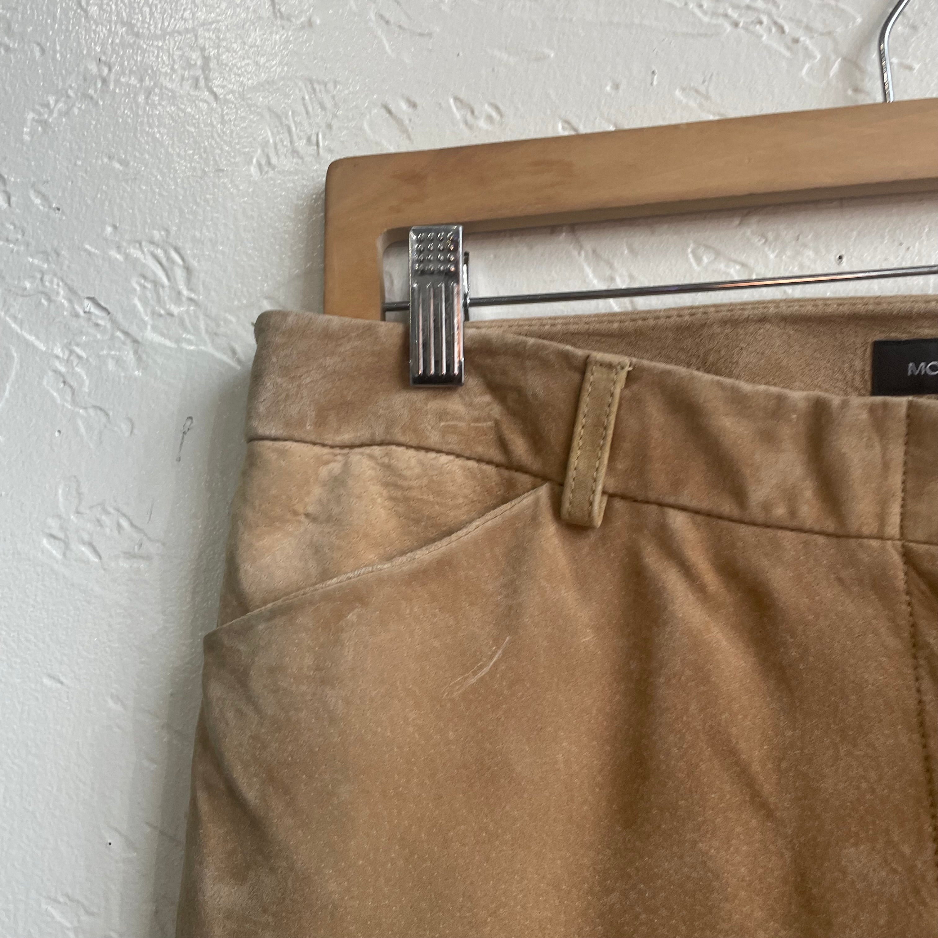 2000’s Suede Bootcut Pants | Size 14