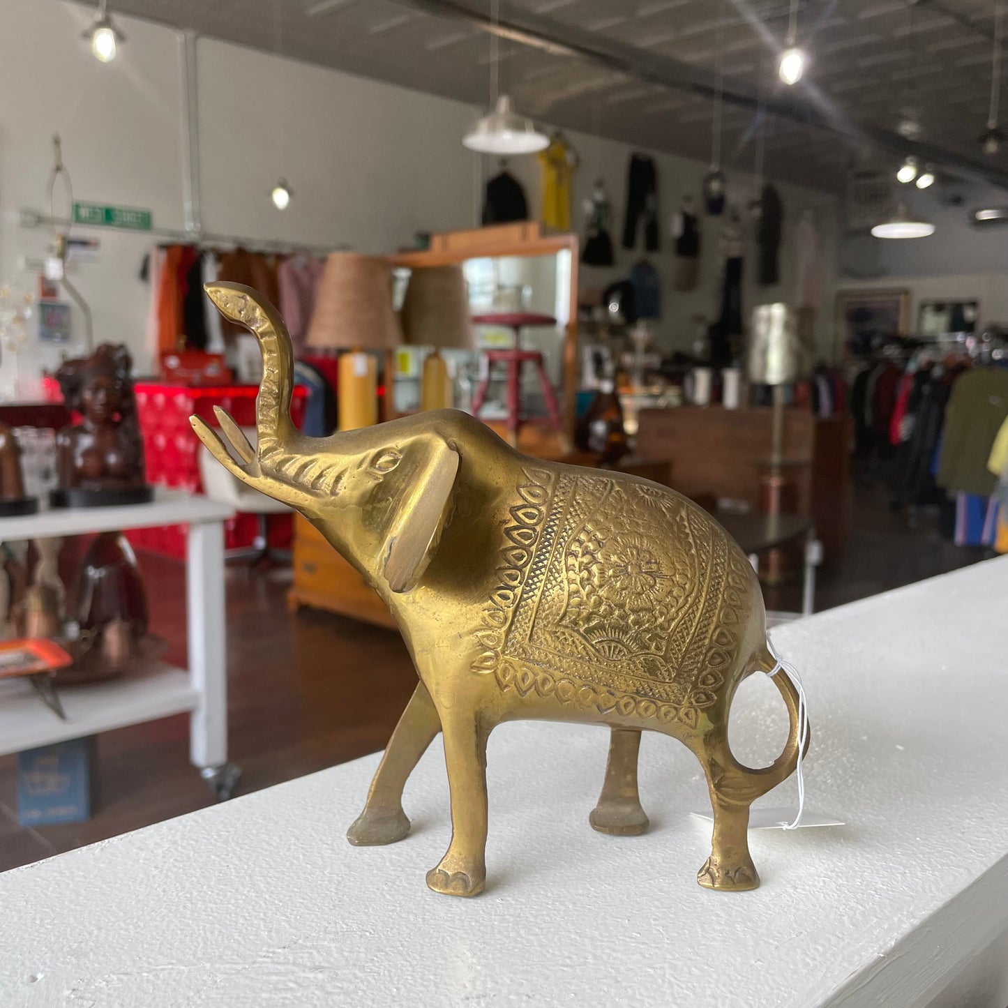 Etched Brass Elephant