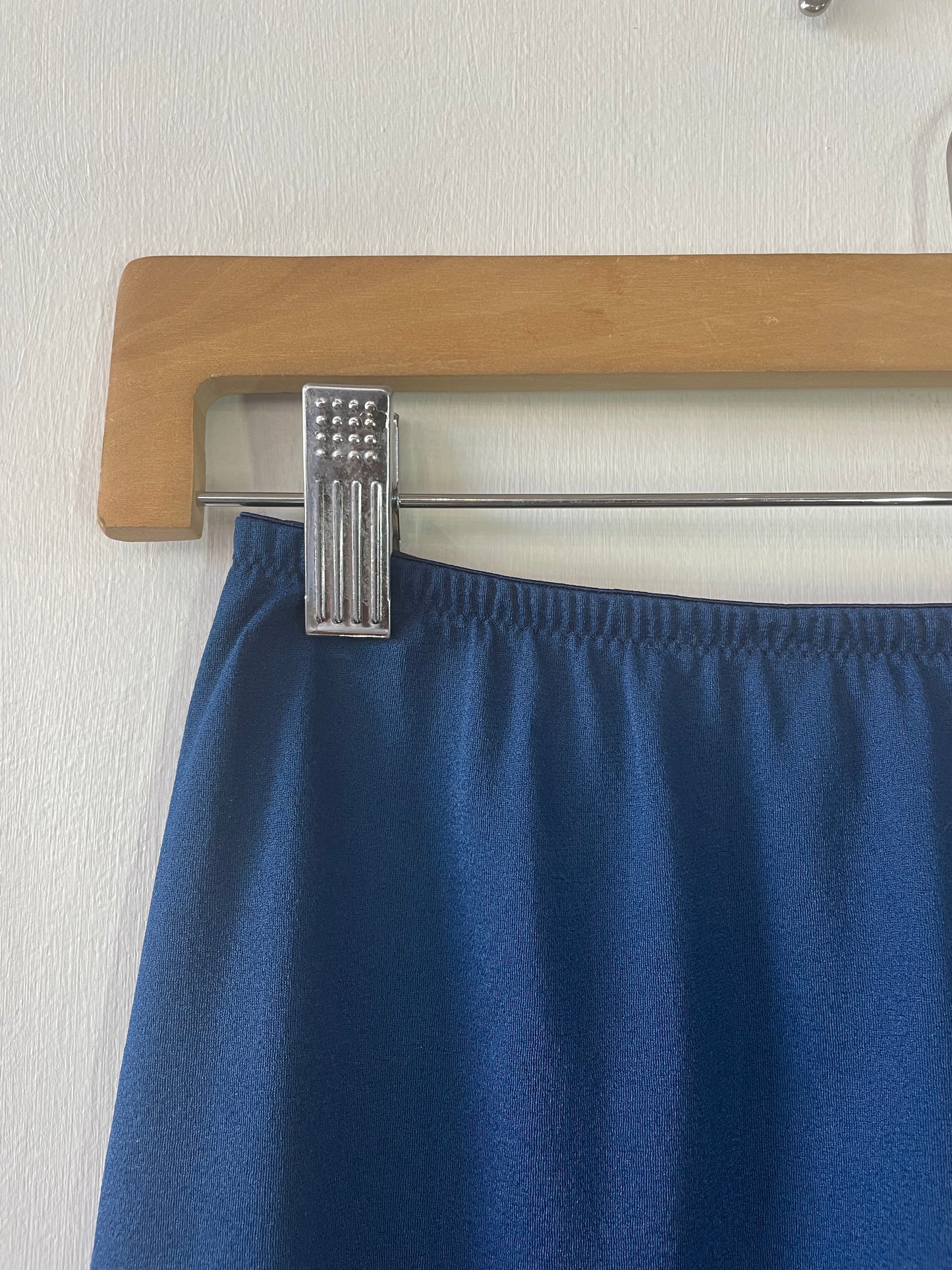 60s Vanity Fair Midnight Blue Slip Skirt