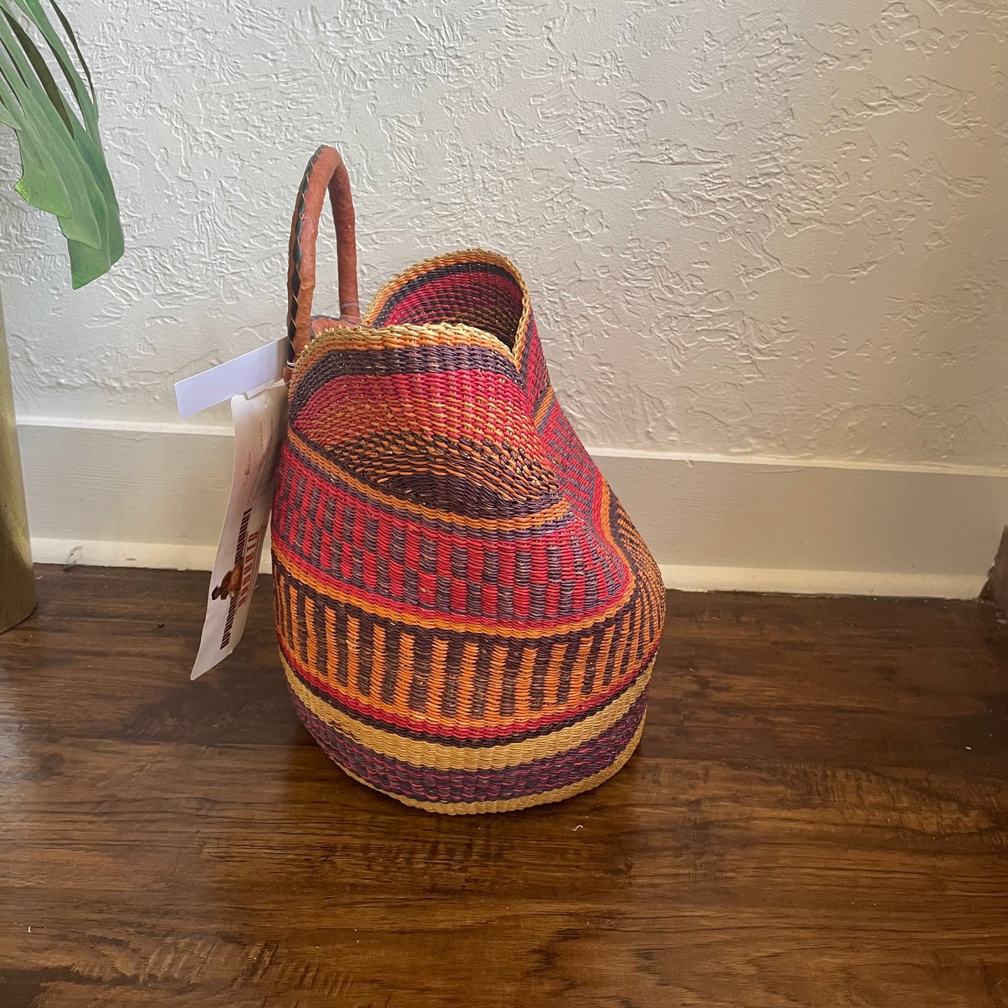African Market Woven Basket