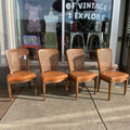 Mid-Century Henredon Cane Back Dining Chairs