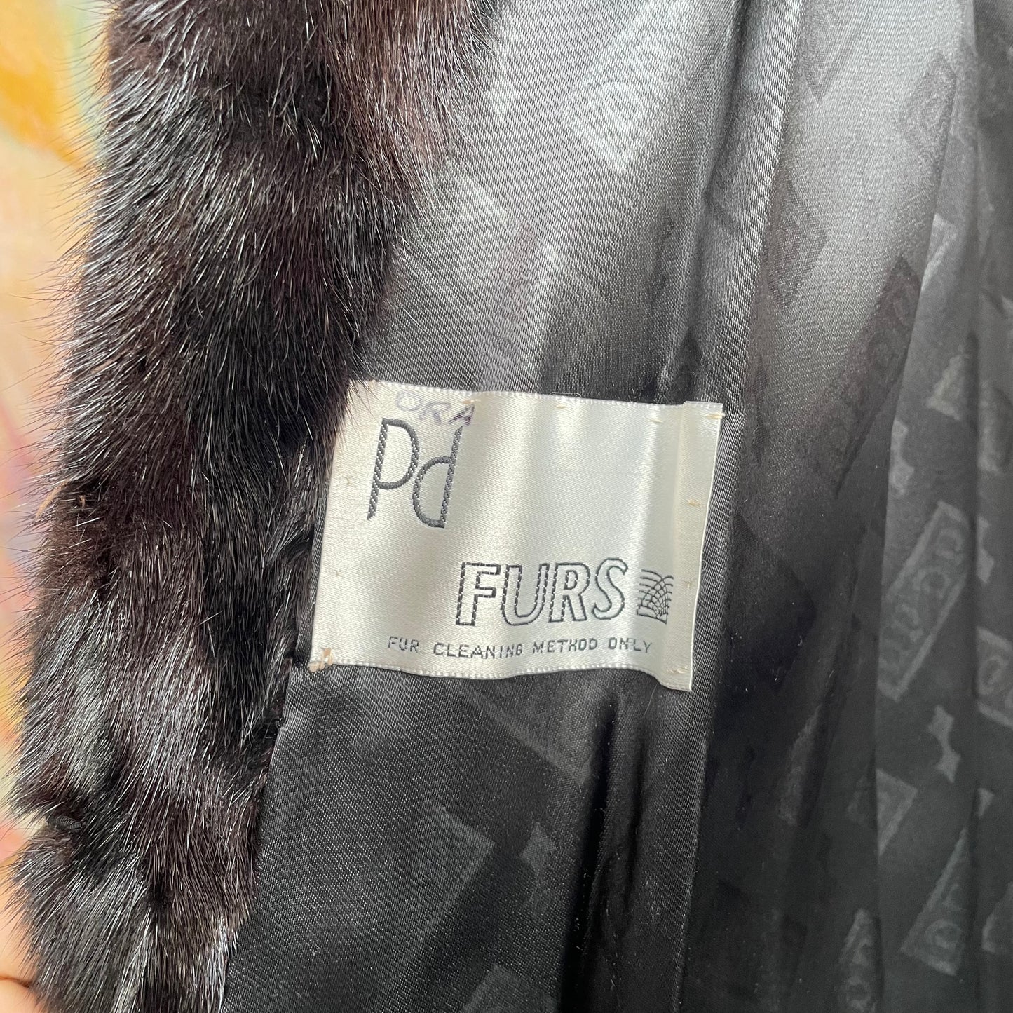 Deep Brown Long Mink Fur Coat | Medium