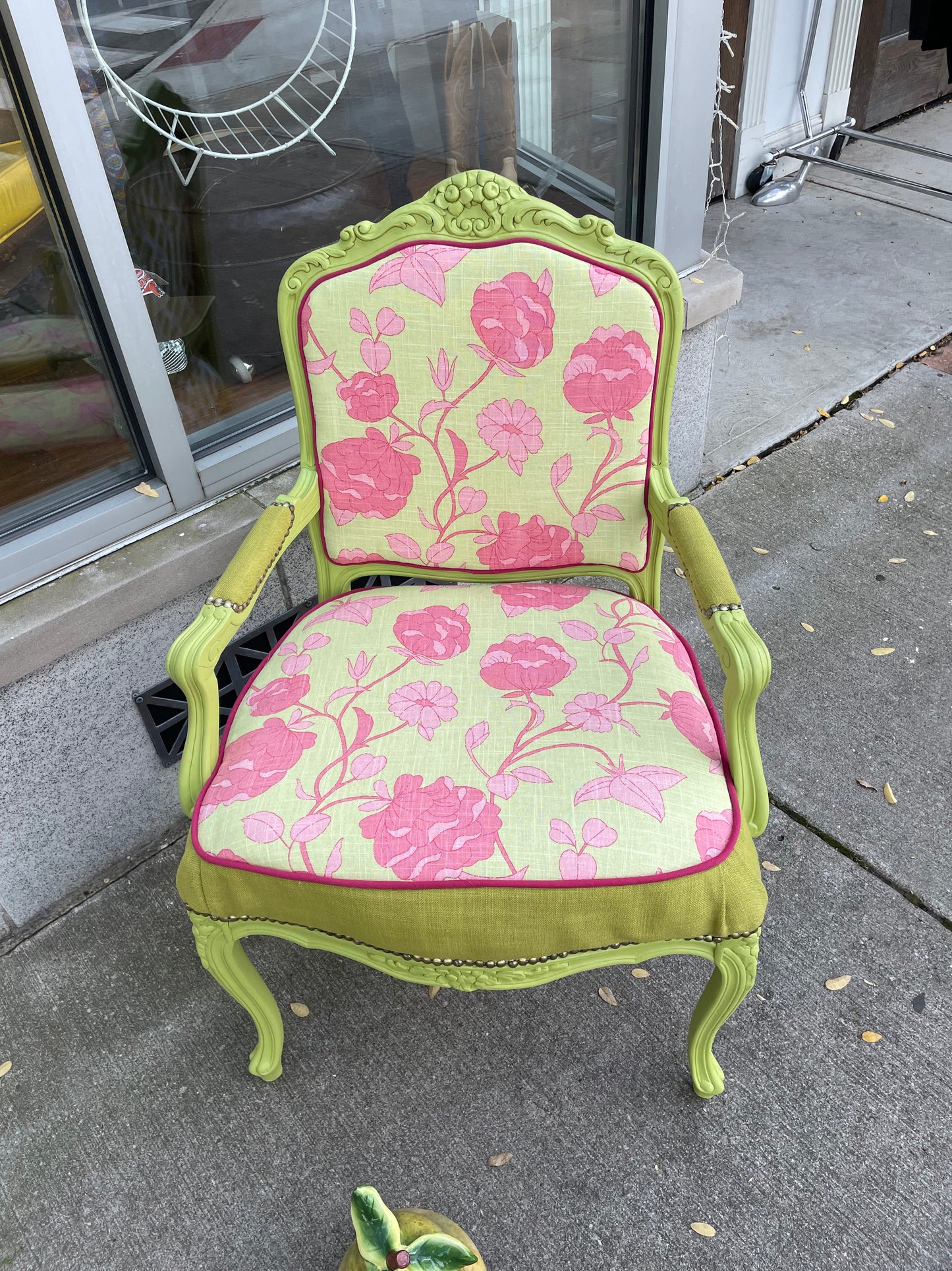 Upcycled Antique French Chair