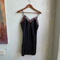 Red & Black Lace Dress | Medium