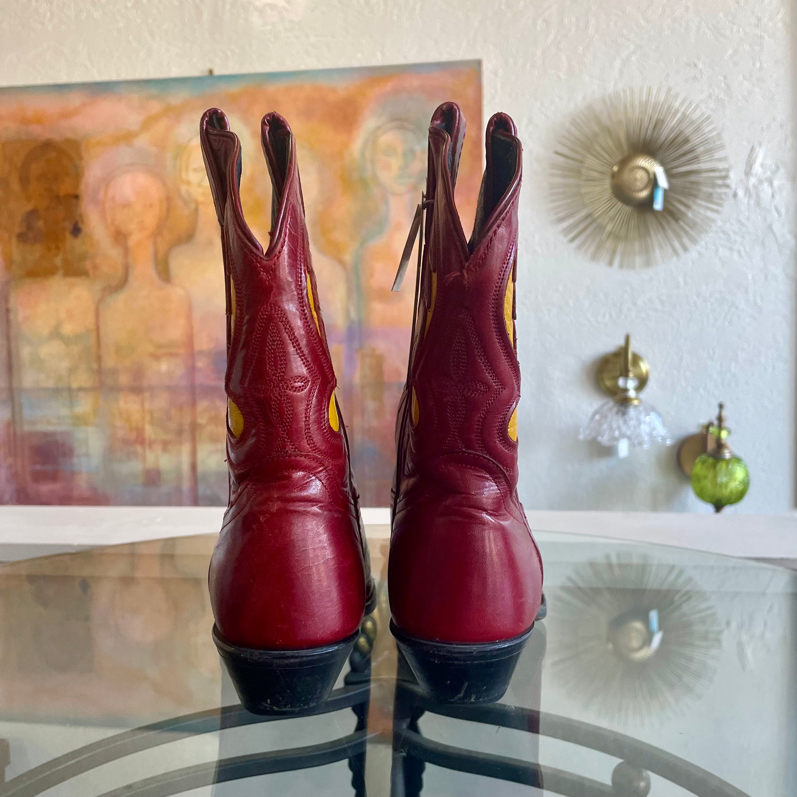 Code West 1990's Cowboy Boots | Size 6 1/2