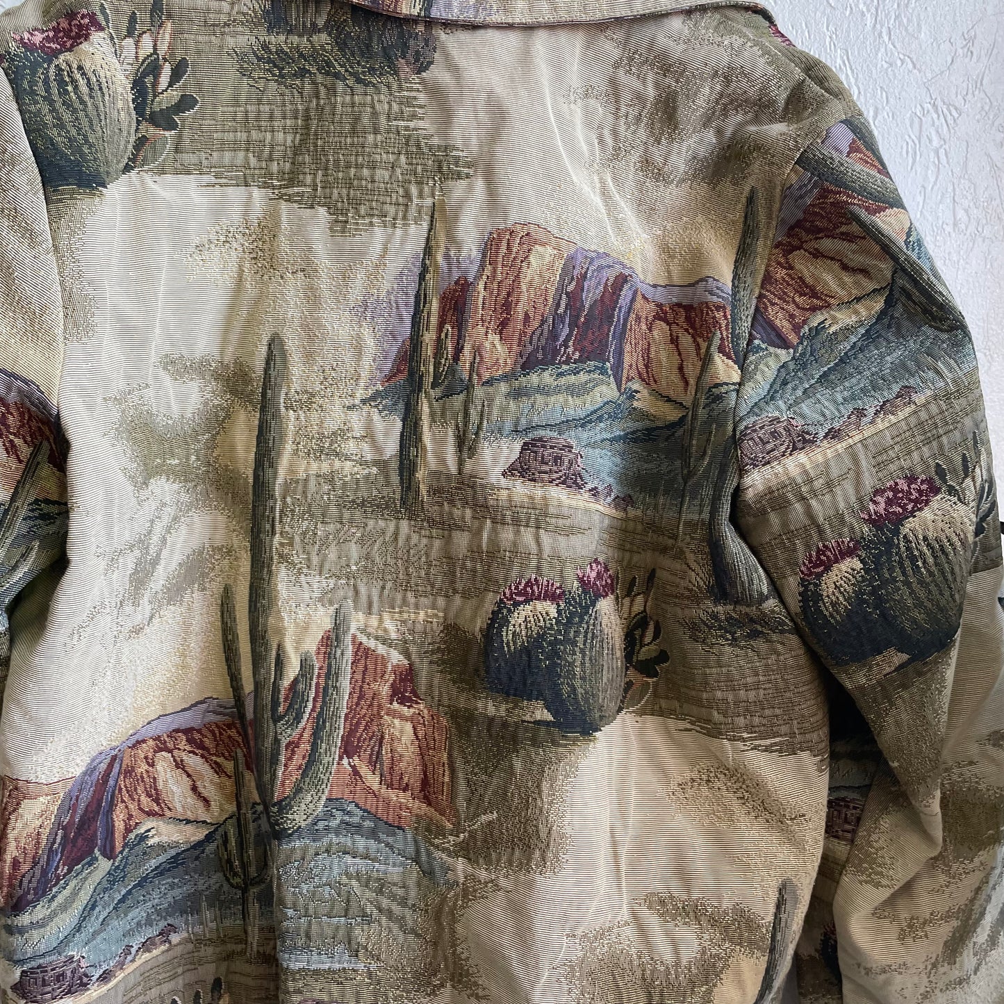 Texas Desert Tapestry Jacket Vintage | XL