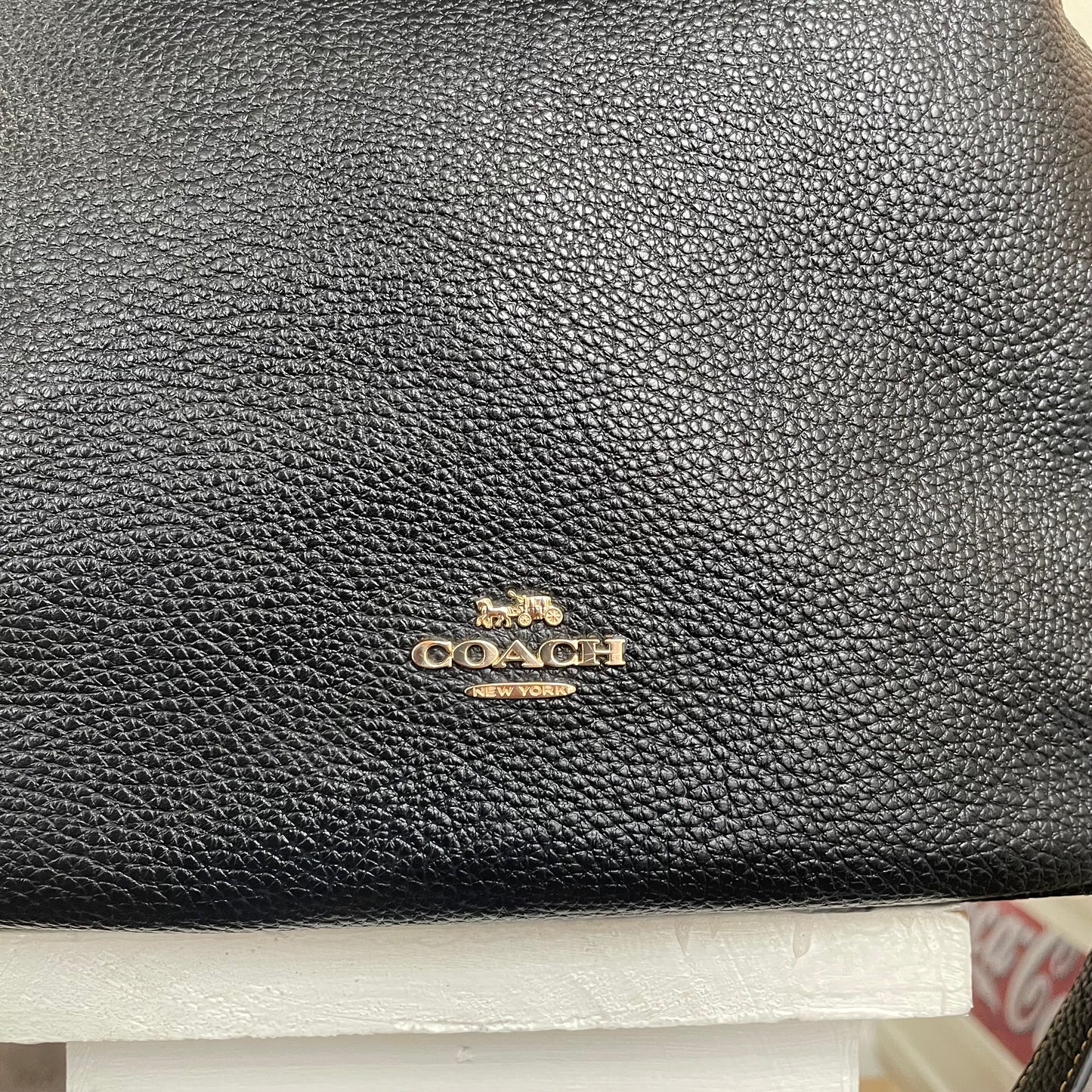 Coach Black Pennie Shoulder Bag