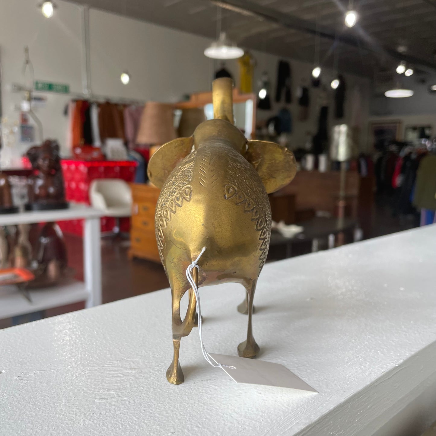 Etched Brass Elephant