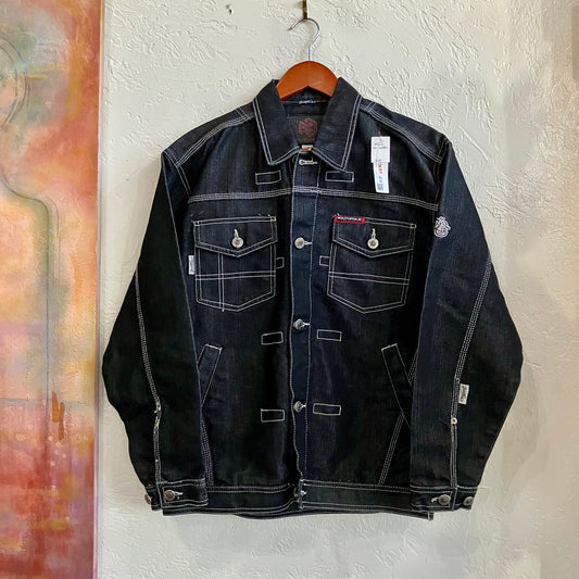 Y2K South Pole Denim Jacket Medium