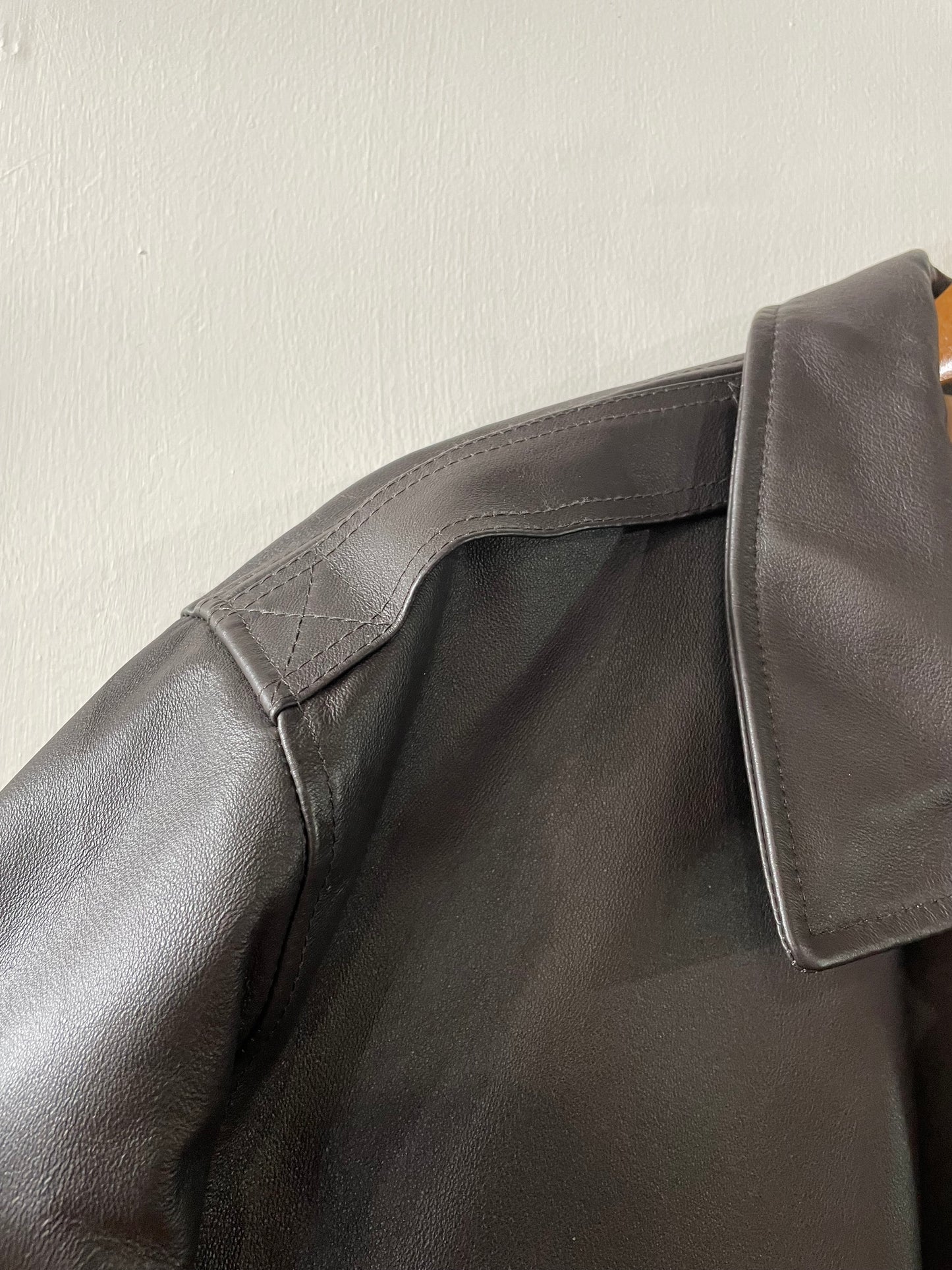 Men's Bomber Leather JKT