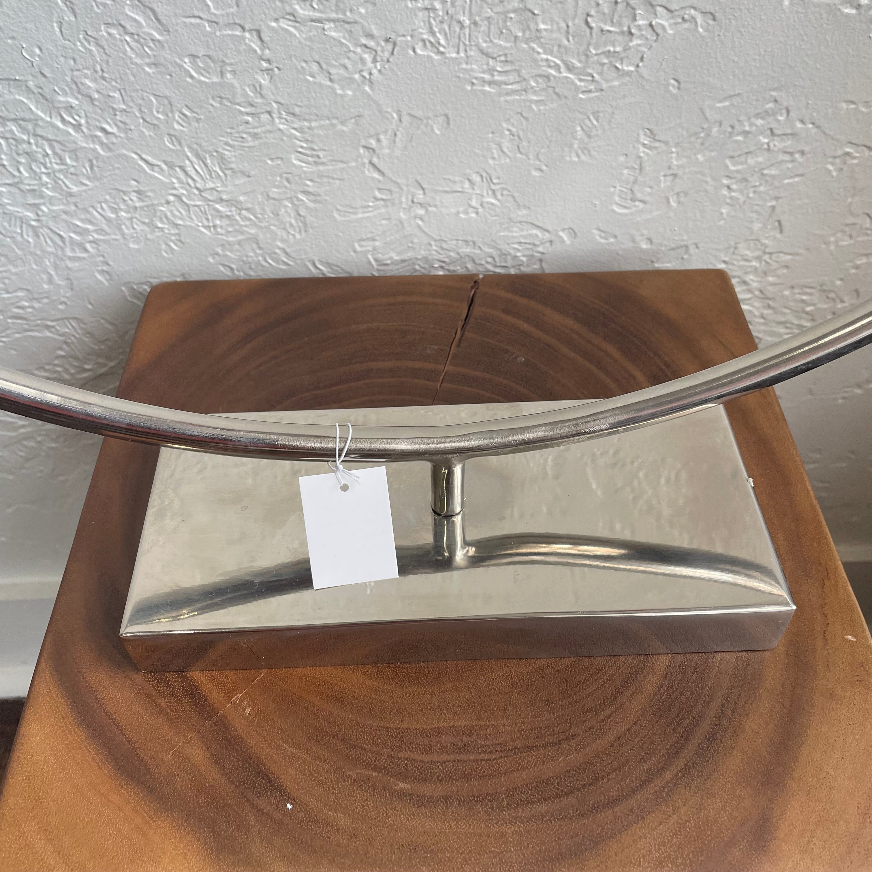 Pottery Barn Large Metal Circular Ring Sculpture
