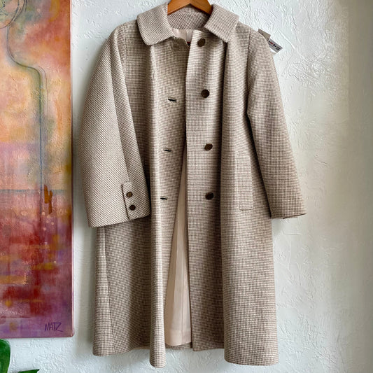 Woven Coat 1960's/70's | Large