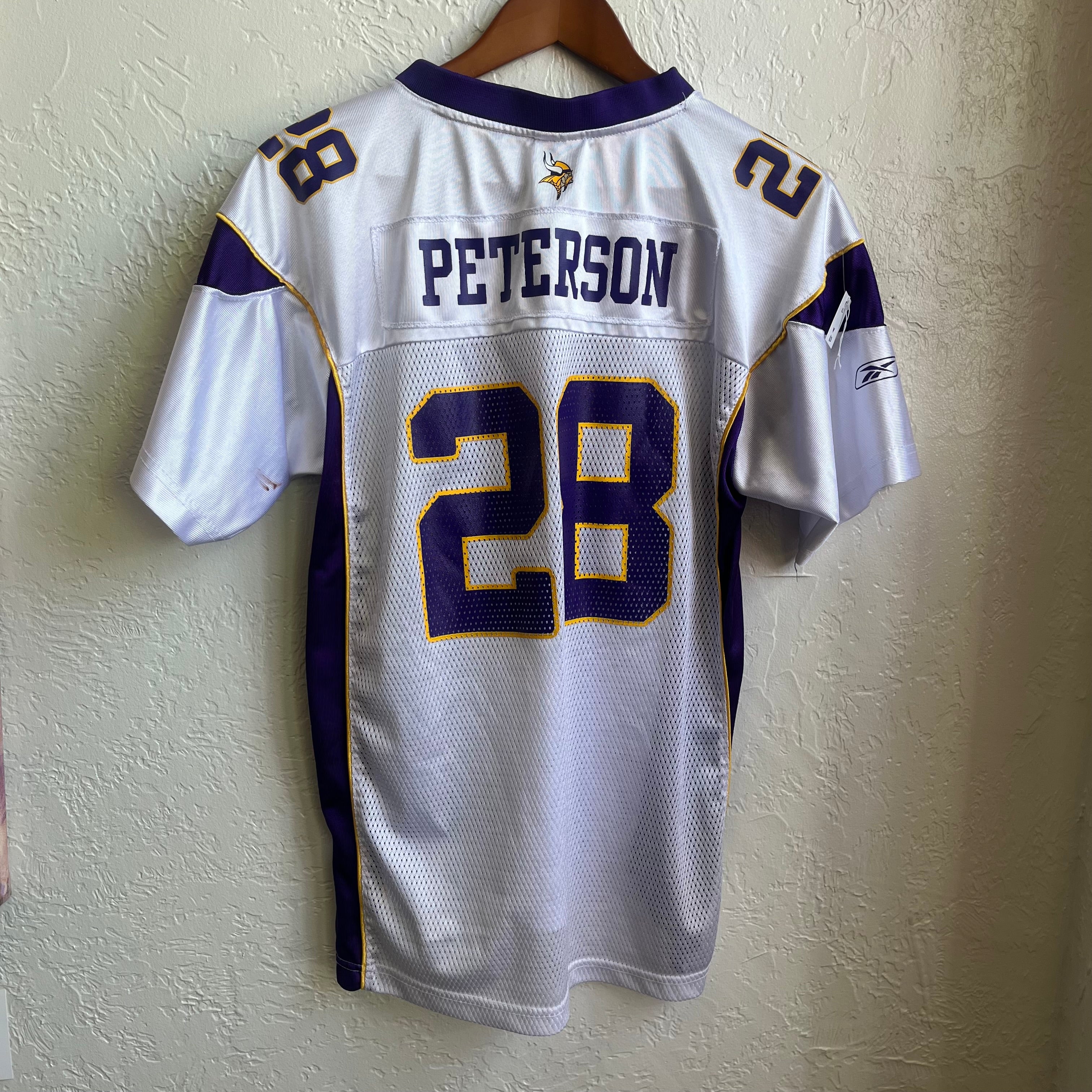 White Adrain Paterson Vikings Jersey | XL