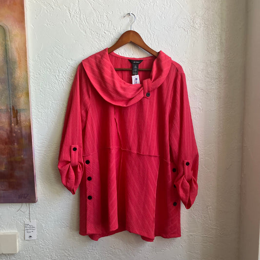 Pink Ali Miles Button Down Top | XL