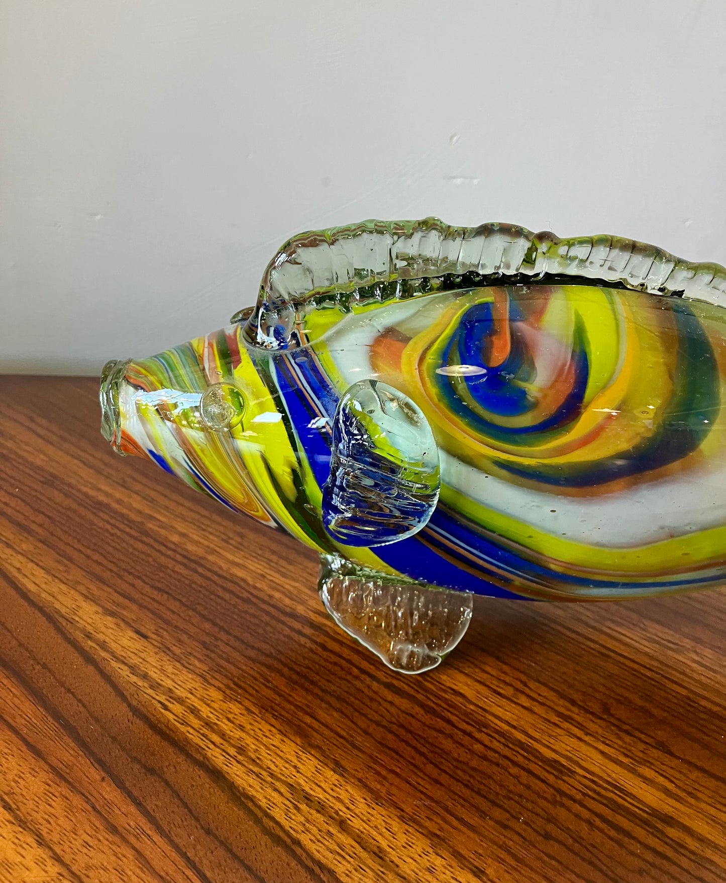 Mid-Century Handblown Murano Glass Fish 1970s