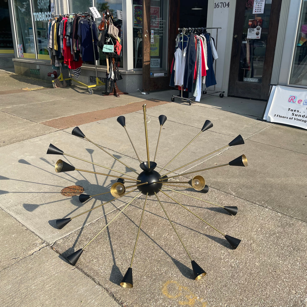 Mid Century Style 20 Arm Lights Sputnik Chandelier Ceiling Light Fixture
