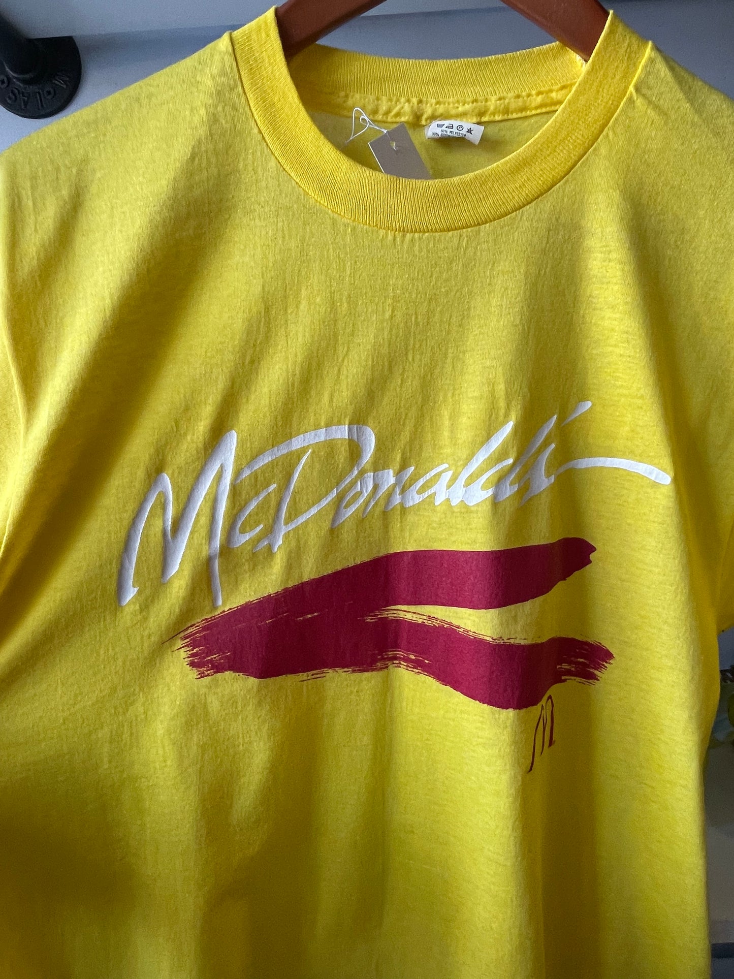 Single Stitch 90s McDonald’s T-shirt | Large