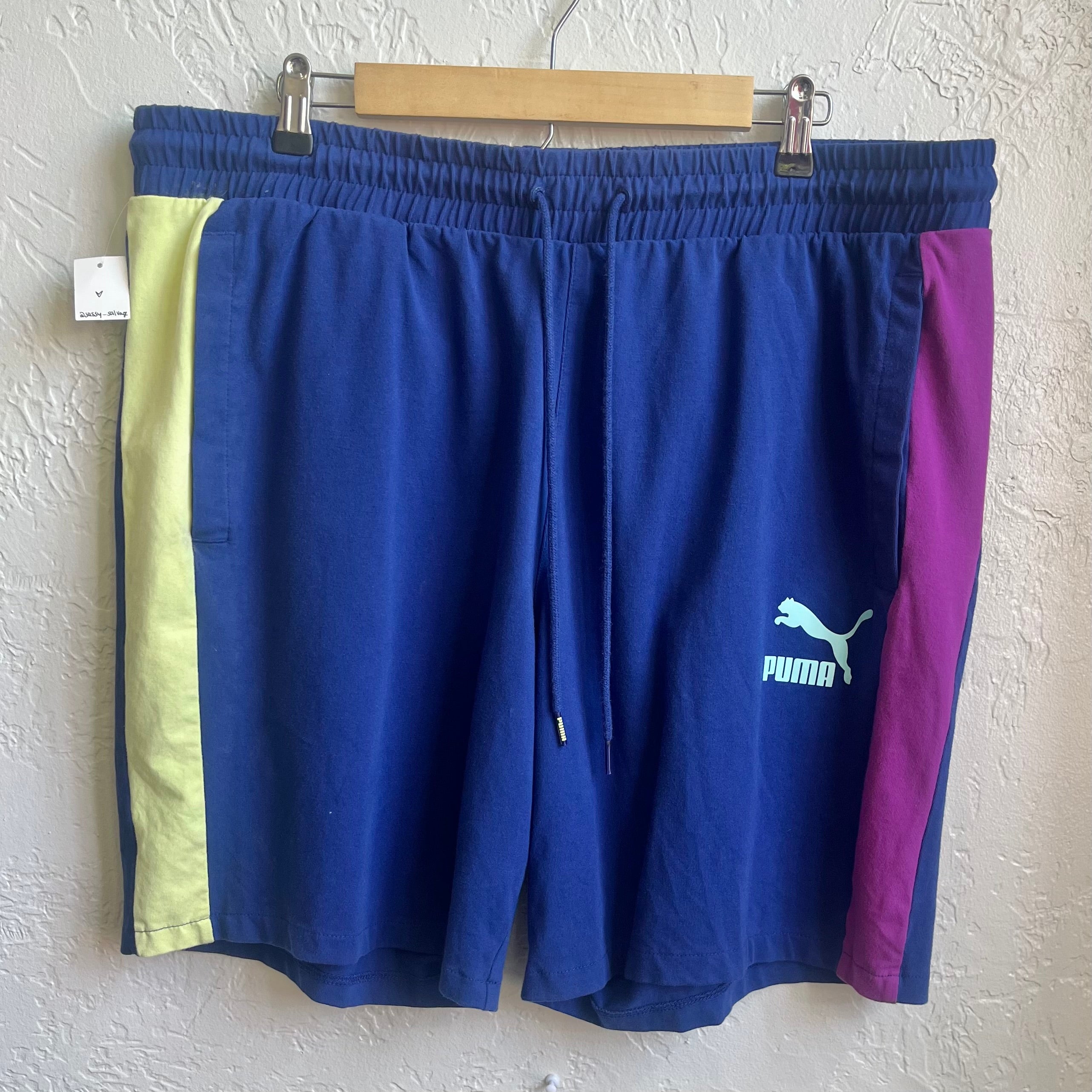 Vintage Multicolor Puma Shorts | XXL