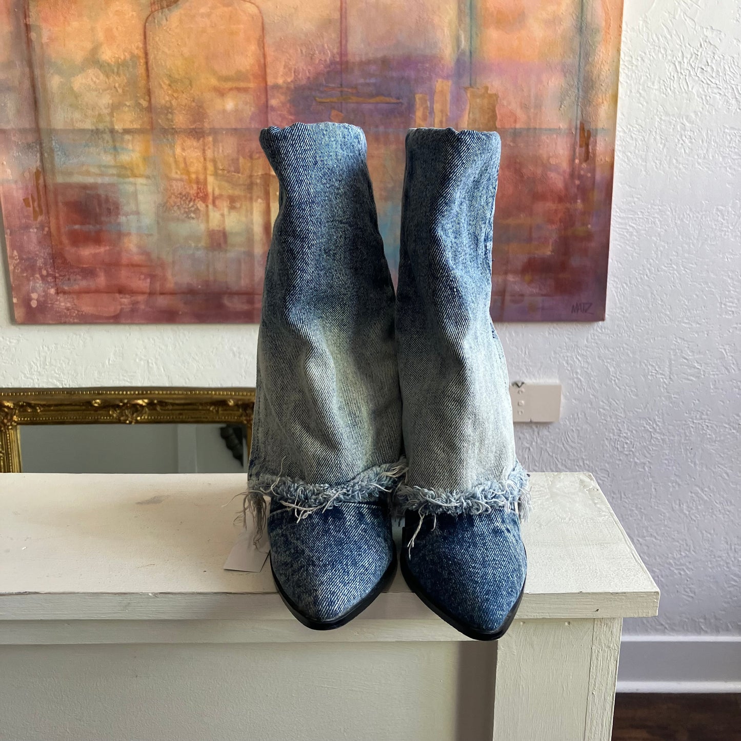 Steve Madden Denim Heels