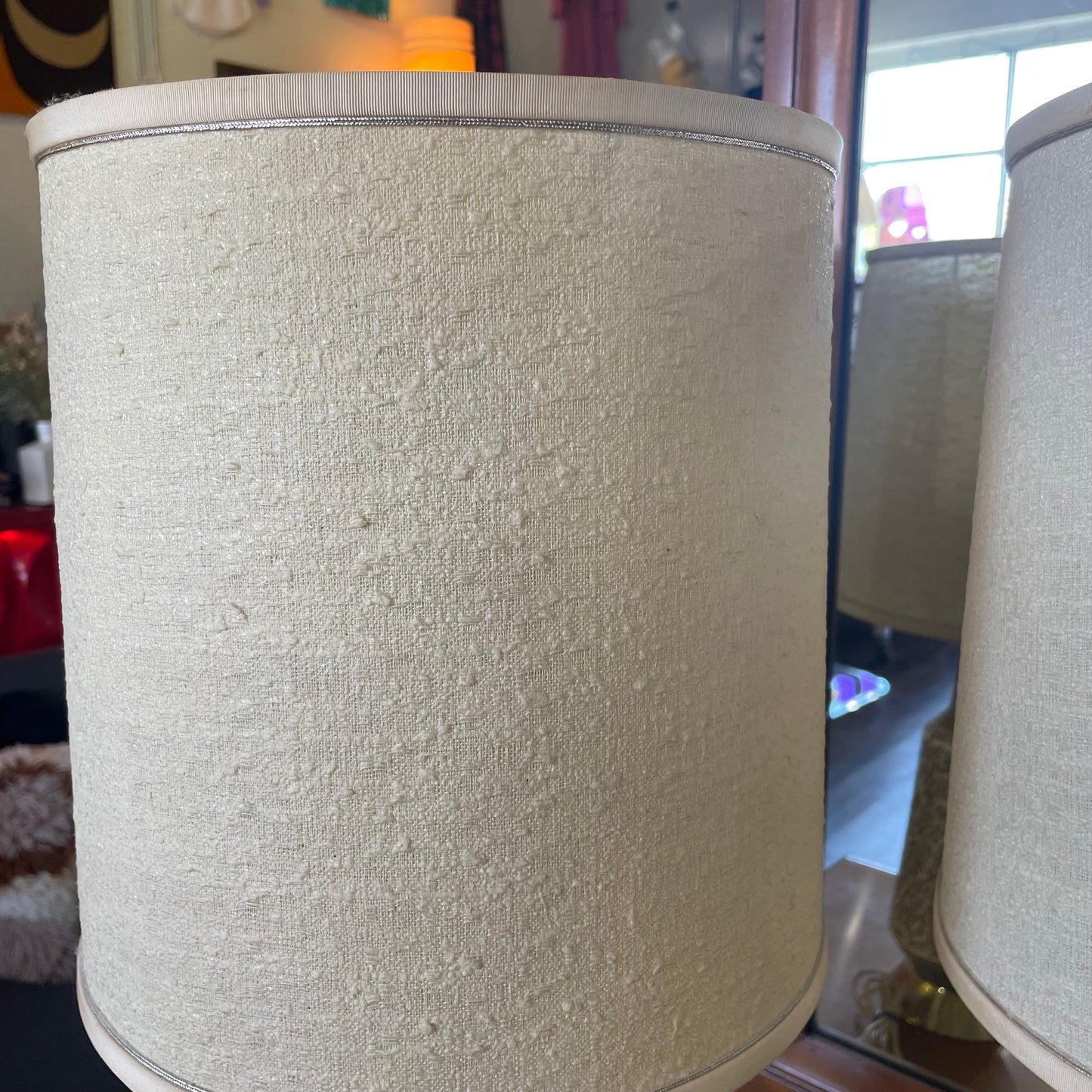 Mid-Century F.A.I.P Pottery Lamps Set of 2