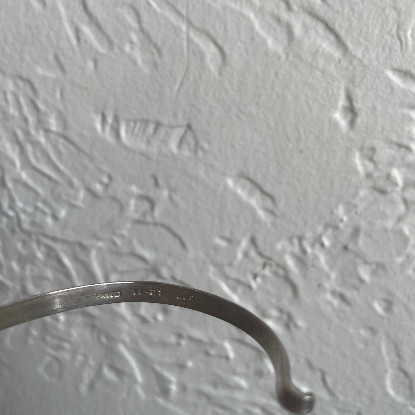 Malachite Silver Heart Bracelet Vintage Mexico .925 Silver