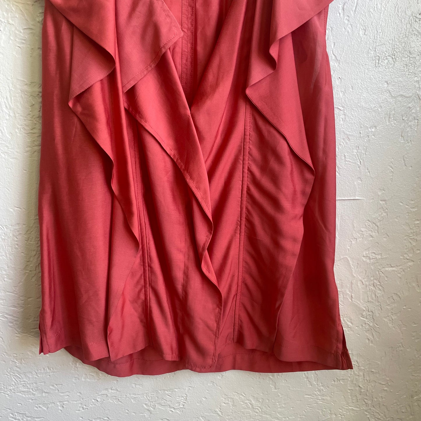 Peach Sleeveless Joie shirt | small