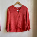 Vermillion Long Sleeve Shirt | Medium