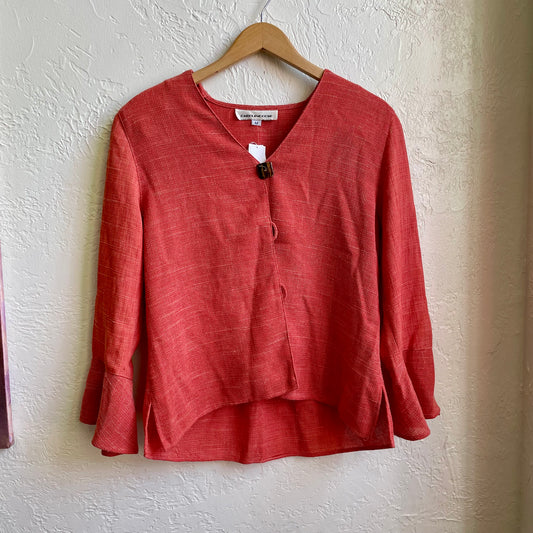 Vermillion Long Sleeve Shirt | Medium