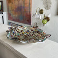 Italian Murano Tutti Frutti Glass Bowl