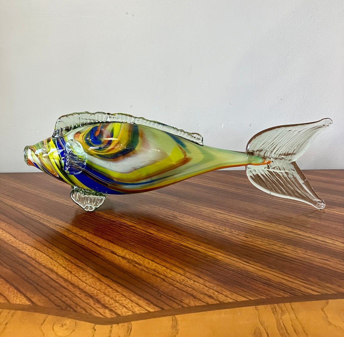 Mid-Century Handblown Murano Glass Fish 1970s