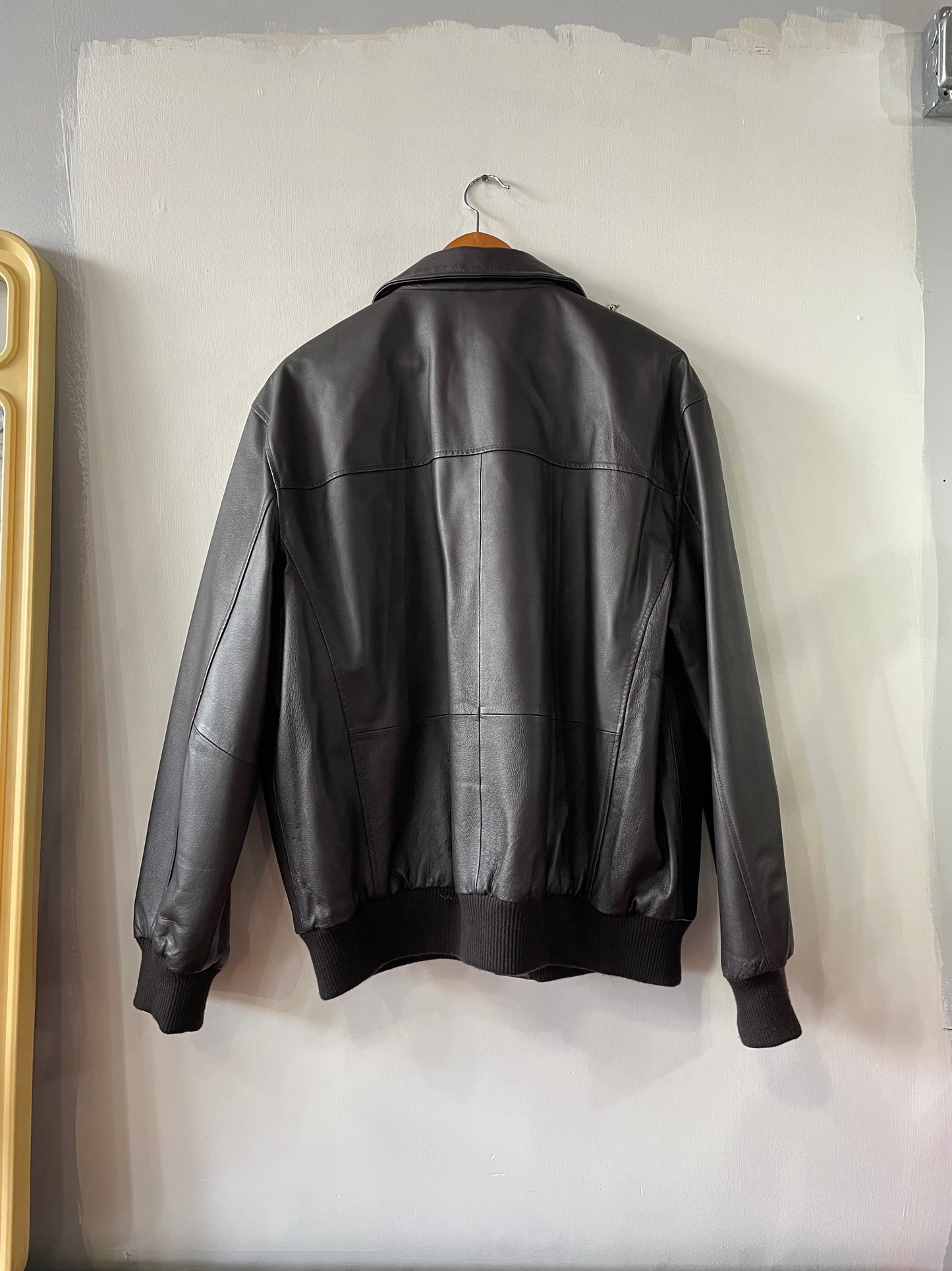 Men's Bomber Leather JKT